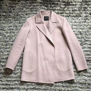 Theory Women's Blush Pea Cashmere Wool Coat